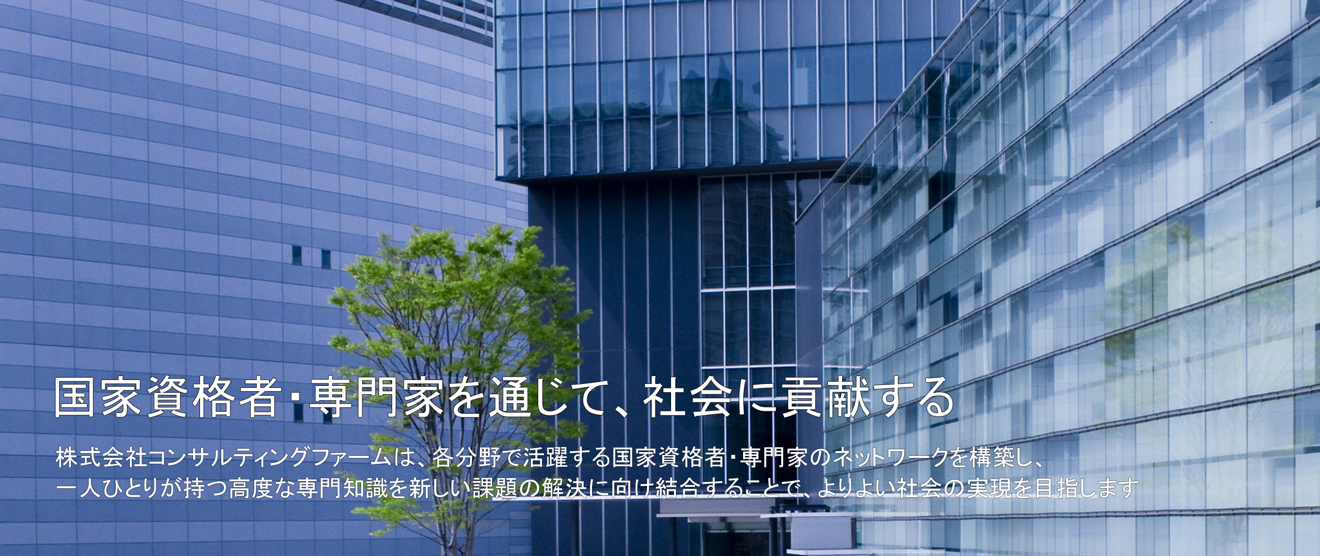 国家資格者・専門家の自己実現と社会貢献のために